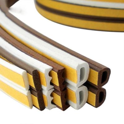 الباب والنوافذ مع EPDM الرغوة الناعمة المطاطية الشرائط الختم الرمادي البني الأبيض