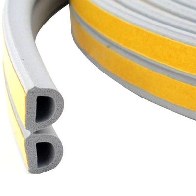3-50mm عرض CLJ EPDM رغوة الطقس لختام النافذة والأبواب 3-25mm ارتفاع كومة أسود / رمادي / بني / أبيض / ألوان أخرى