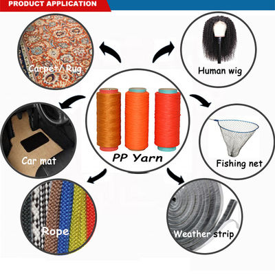 ترويست CLJ البولي بروبلين BCF الخيط مضاد للأشعة فوق البنفسجية ضد القلي
