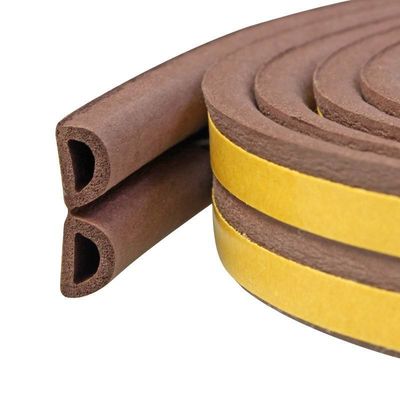 طراز التصميم الحديث ملفات تعريف المطاط من الرغوة الإسفنجية المخصصة للأبواب والنوافذ