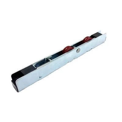 الباب المنزلق UPVC النافذة الدوارة عجلات مزدوجة الفولاذ المقاوم للصدأ الحديث للنزول السلس