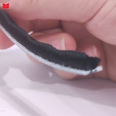 ألومنيوم الباب والنوافذ الصوف كومة الطقس شريط مع مقاومة ضوضاء الزعانف غير المنسوجة