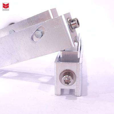 التصميم الحديث الألومنيوم الزاحف النافذة الدوارة التثبيت السهل للشقة