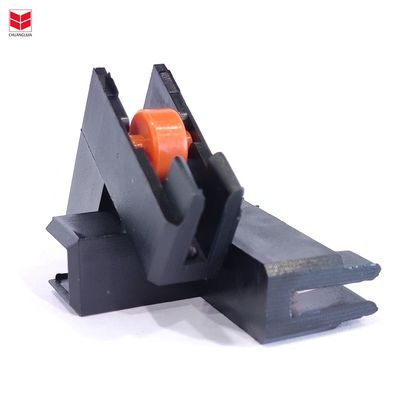 ملحقات أبواب النوافذ من الألومنيوم عجلة بلاستيكية متحركة ذات تصميم حديث