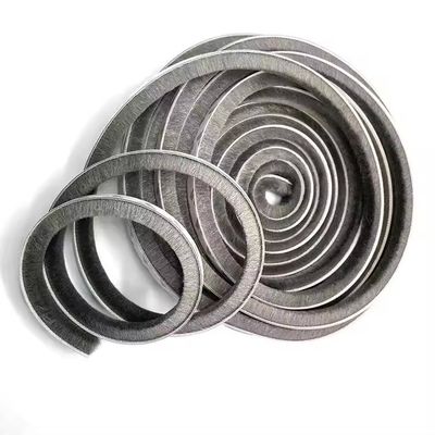3-25mm ارتفاع كومة الألومنيوم الباب والنوافذ الصوف السيليكون كومة الطقس شريط للشقق