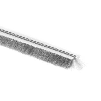 3-25mm ارتفاع كومة الألومنيوم الباب والنوافذ الصوف السيليكون كومة الطقس شريط للشقق