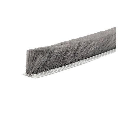 كومة الصوف الملصق ذاتياً شريط الطقس للنوافذ نمط التصميم الحديث ارتفاع كومة 3-25mm / عرض 3-50mm