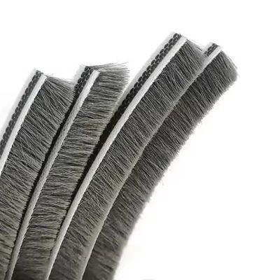3-25mm قطعة الصوف للطقس والصوت العازلة النوافذ من الألومنيوم في الأسود / الرمادي / البني / الأبيض / الألوان الأخرى
