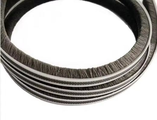 3-25mm قطعة الصوف للطقس والصوت العازلة النوافذ من الألومنيوم في الأسود / الرمادي / البني / الأبيض / الألوان الأخرى