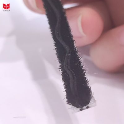 7*8 3p2l قطعة صوفيّة طابعة طقسية مع زعانف بلاستيكيّة لخاتم الأبواب والنوافذ أسود/رمادي/بني/أبيض/غيره