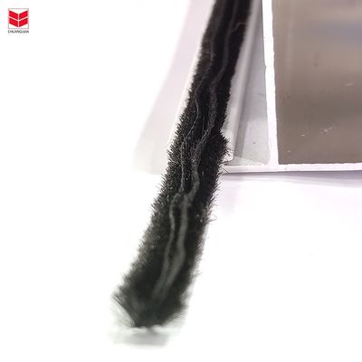 7*8 3p2l قطعة صوفيّة طابعة طقسية مع زعانف بلاستيكيّة لخاتم الأبواب والنوافذ أسود/رمادي/بني/أبيض/غيره