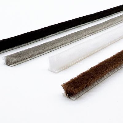 ISO9001 2008 معتمد الصوف كومة السحب محجوز الطقس للصميم الحديث إطار نافذة الباب في 9x5mm الحجم