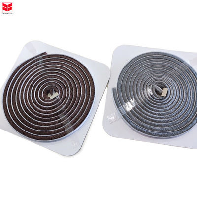 6.8*5/6/7/8 فرشاة كومة ختم شريط للباب والنافذة التصميم الحديث ارتفاع كومة 3-25mm العرض 3-50mm
