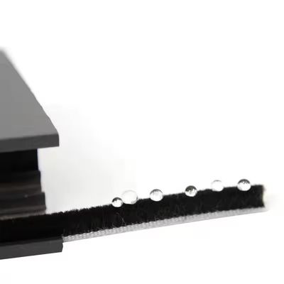 ارتفاع كومة 3-25mm / عرض 3-50mm الطقس شريط الصوف كومة للباب والنوافذ